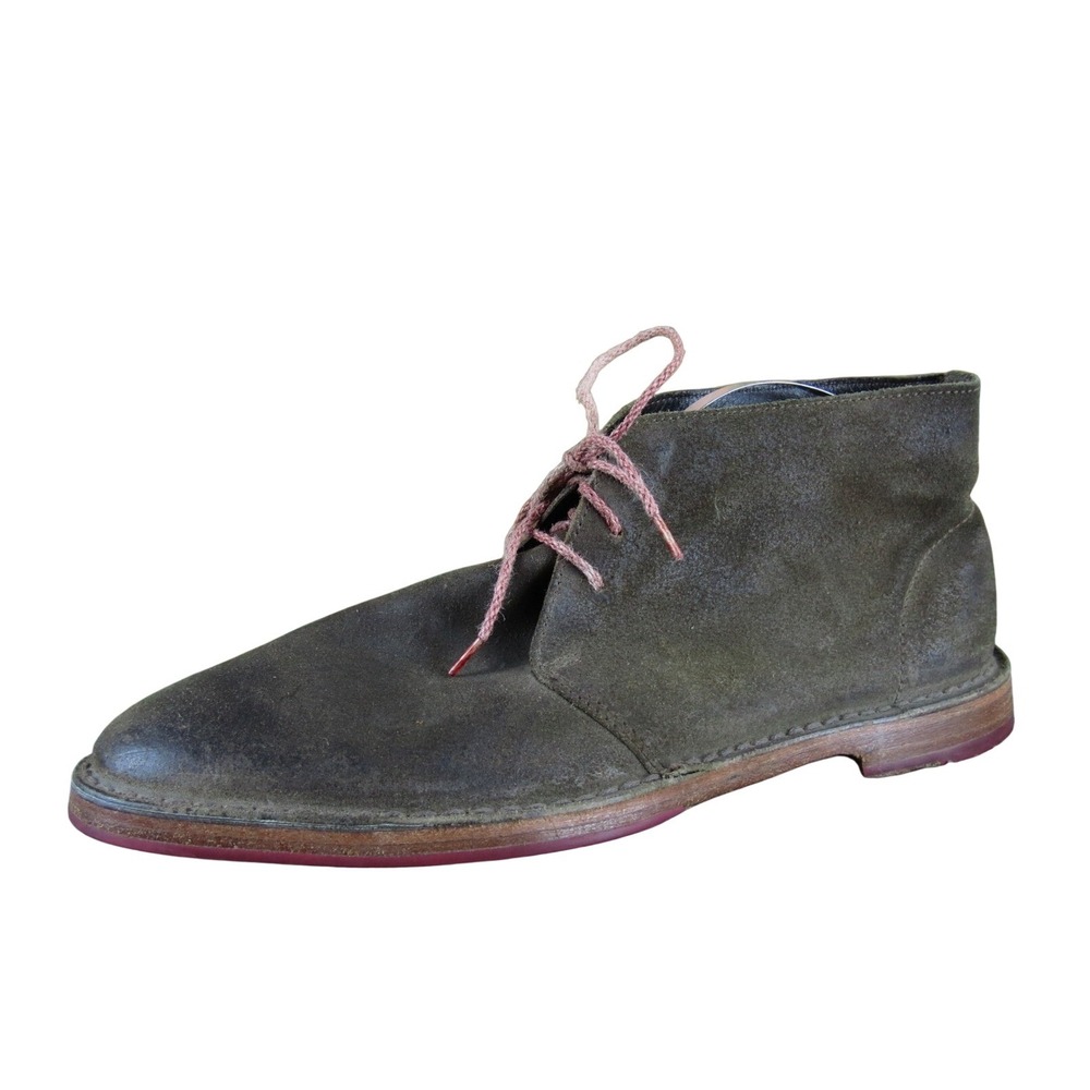 Cole Haan Men's Brown‎ Suede Leather Chukka Boots Size 7.5 Casual Comfort
